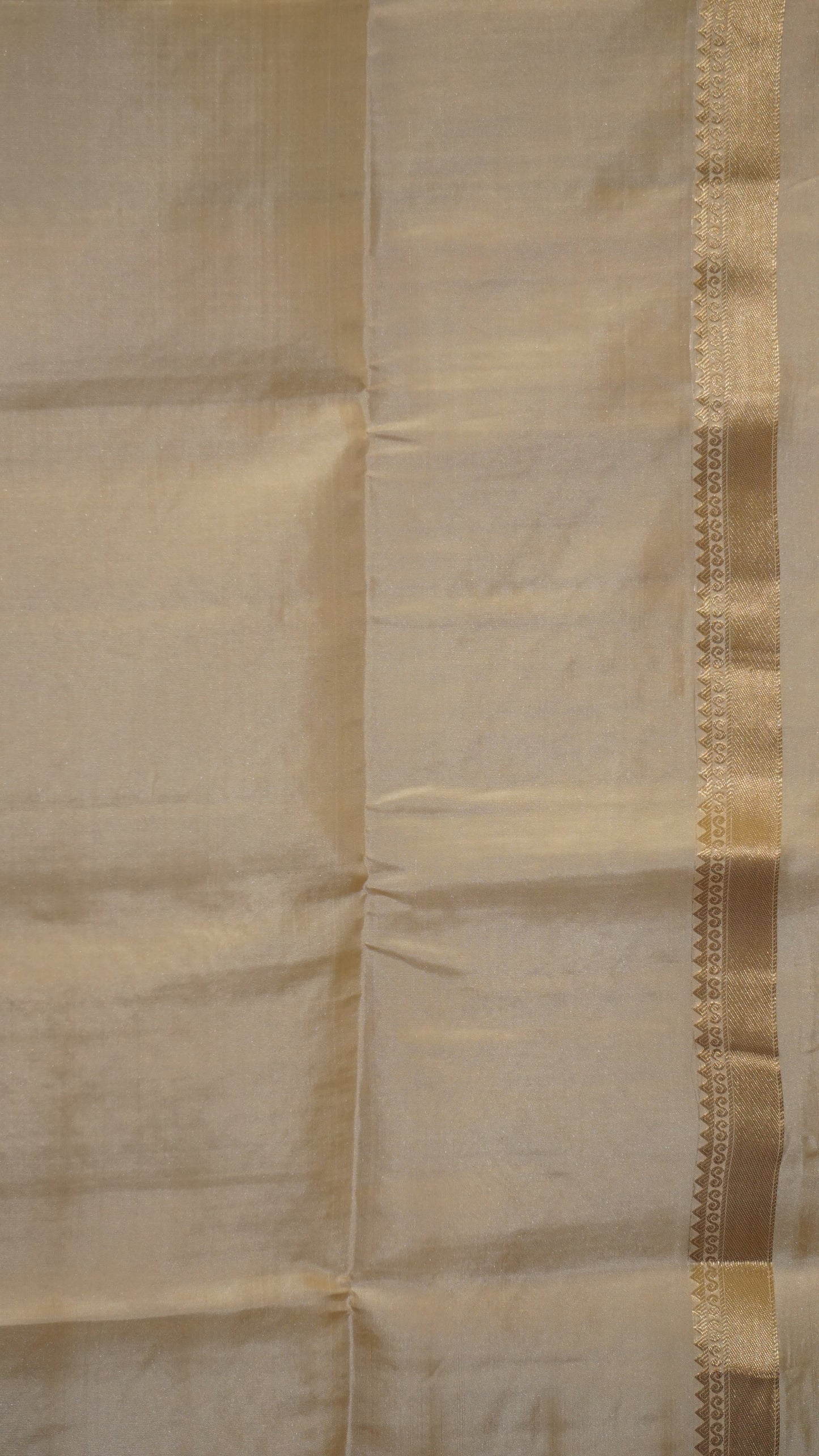 Soft Silk Saree - Yellow & Sandal