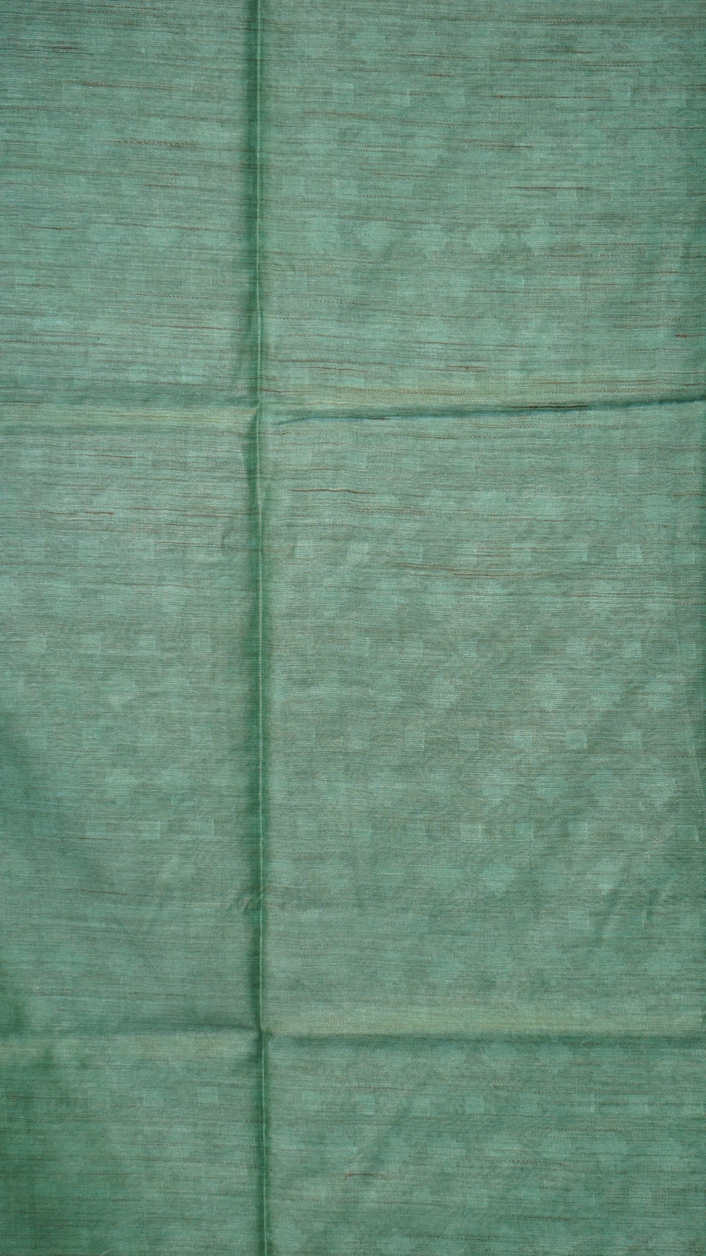 Banswara Cotton Saree - Teal Green