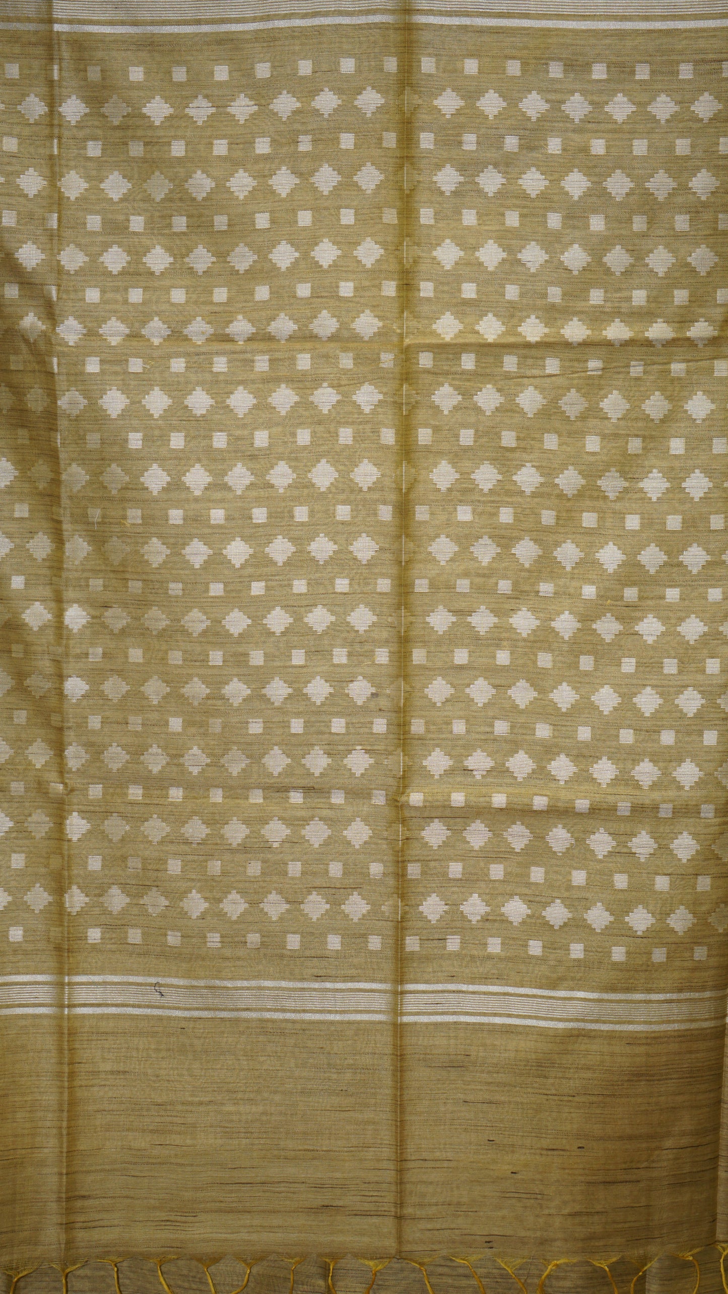 Banswara Cotton Saree - Mustard