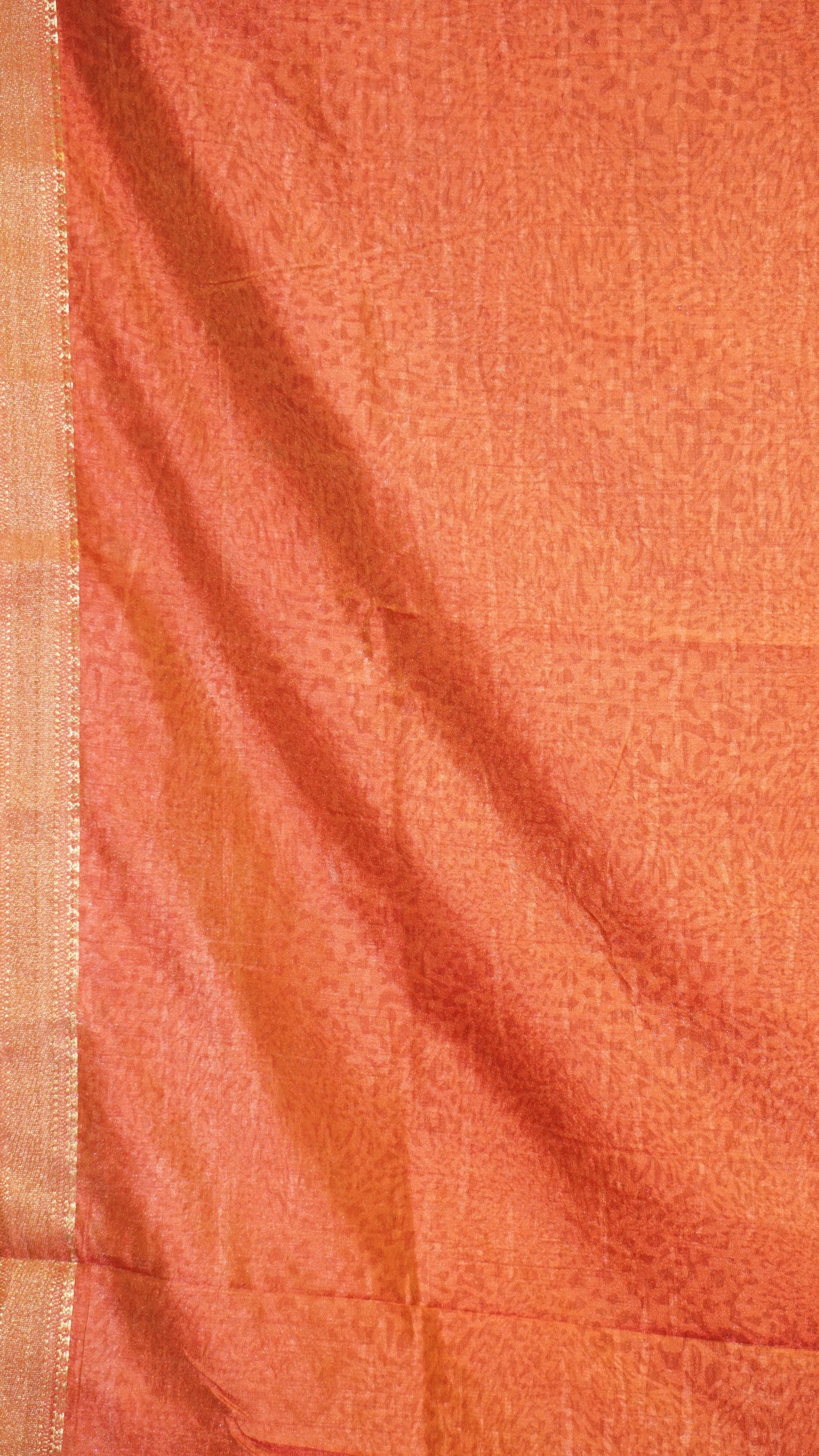 Semi Pattola Saree Pochampally Print - Mustard