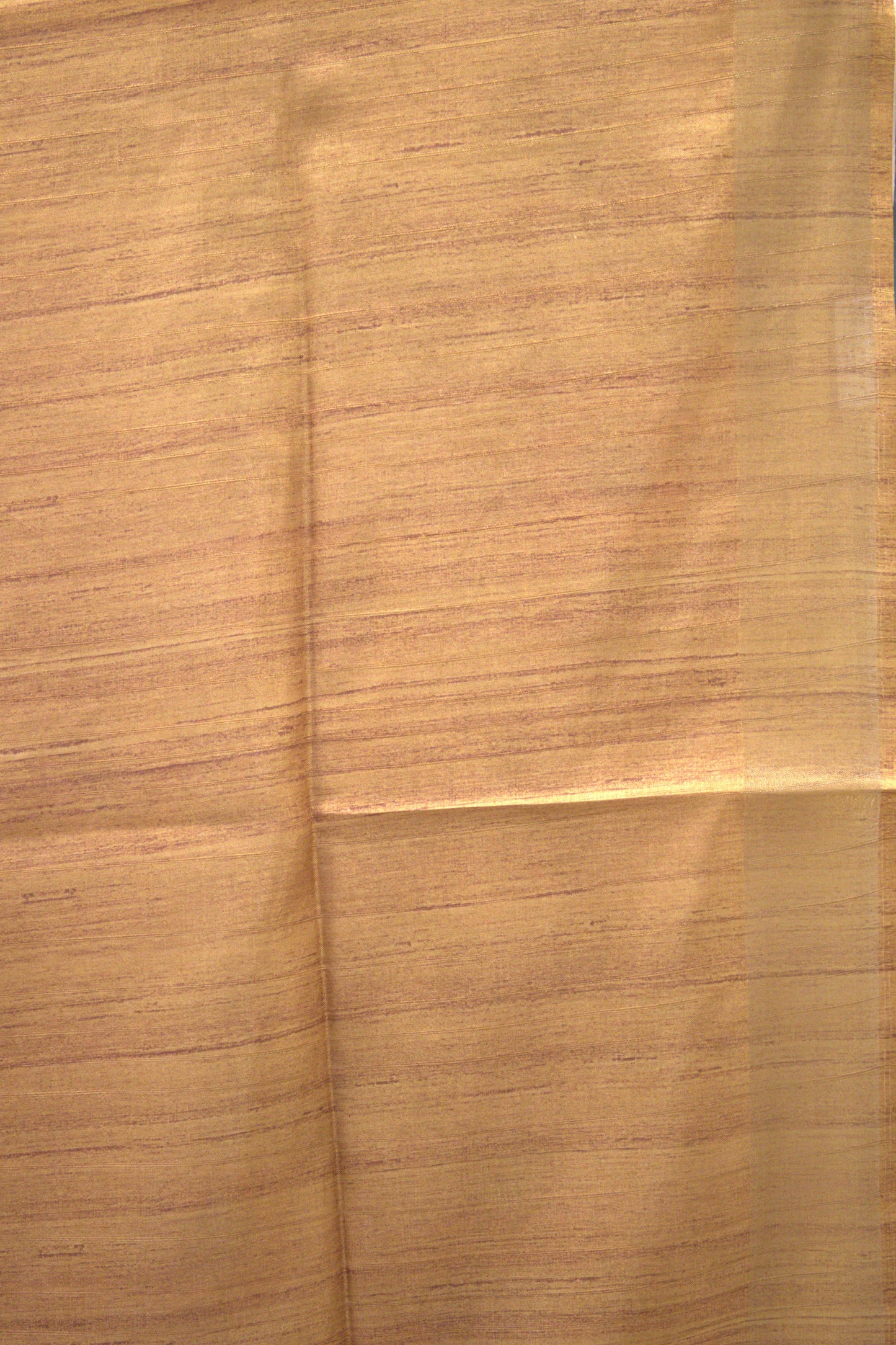 Semi Tussar Saree Kalamkari Print -Brick Mustard