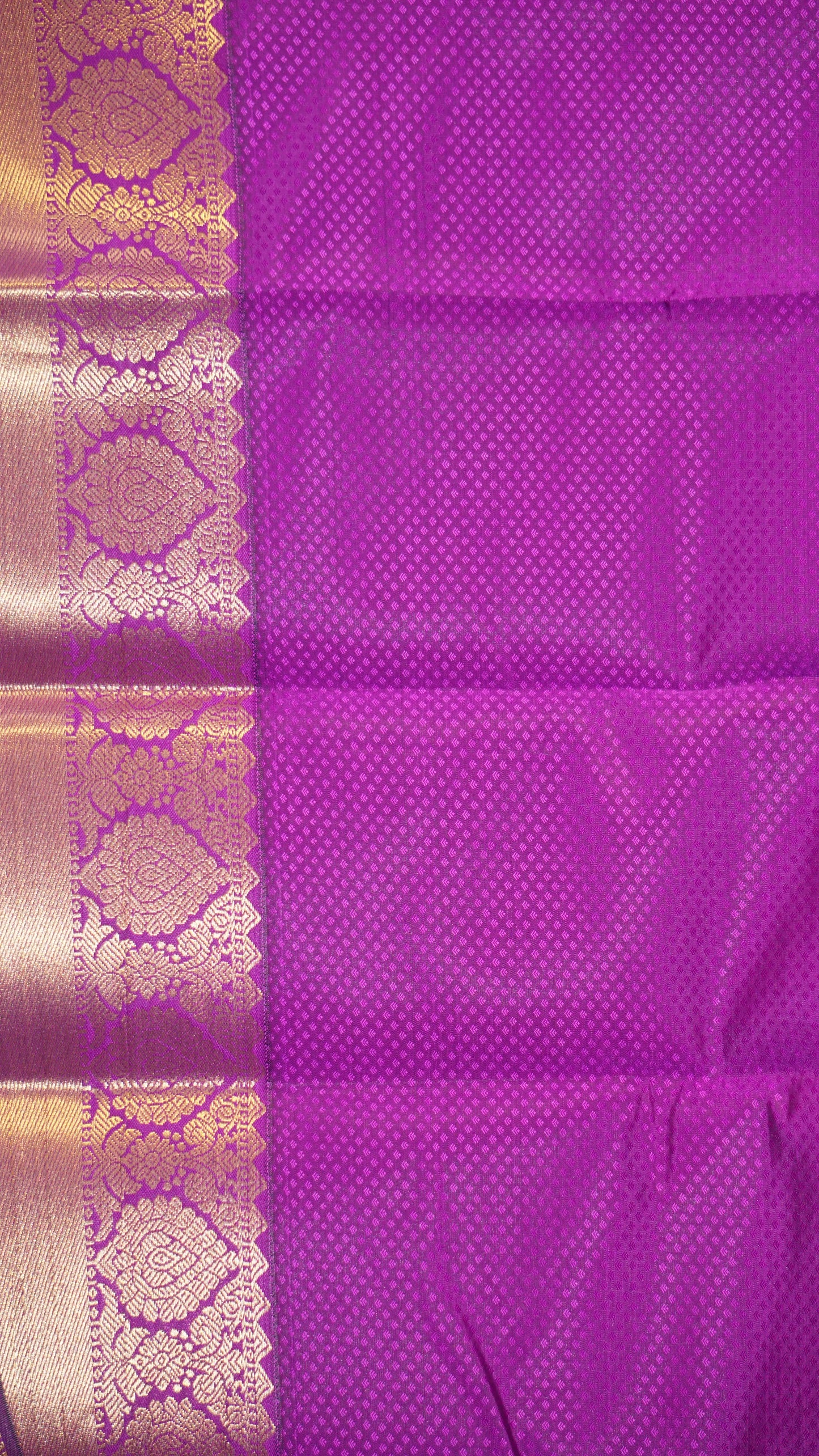 Semi Kanjeevaram Saree Mustard Yellow