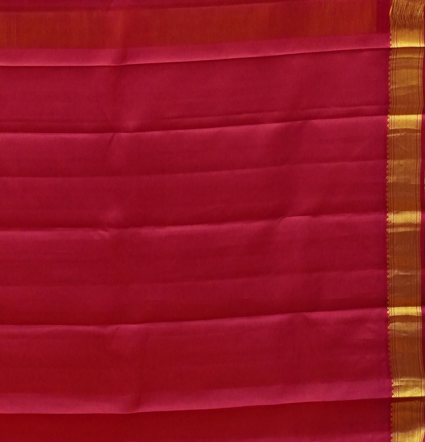 Akshayam-Pure Kanjivaram Saree Korvai Border-Mustard