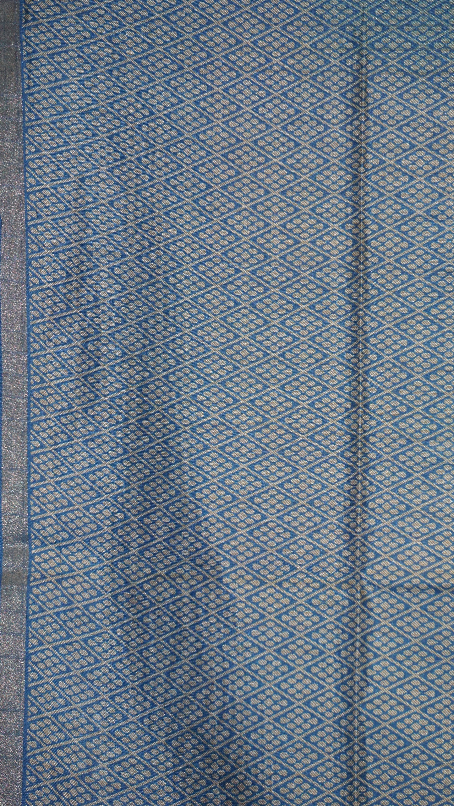 Semi Tussar Saree Chocolate Brown
