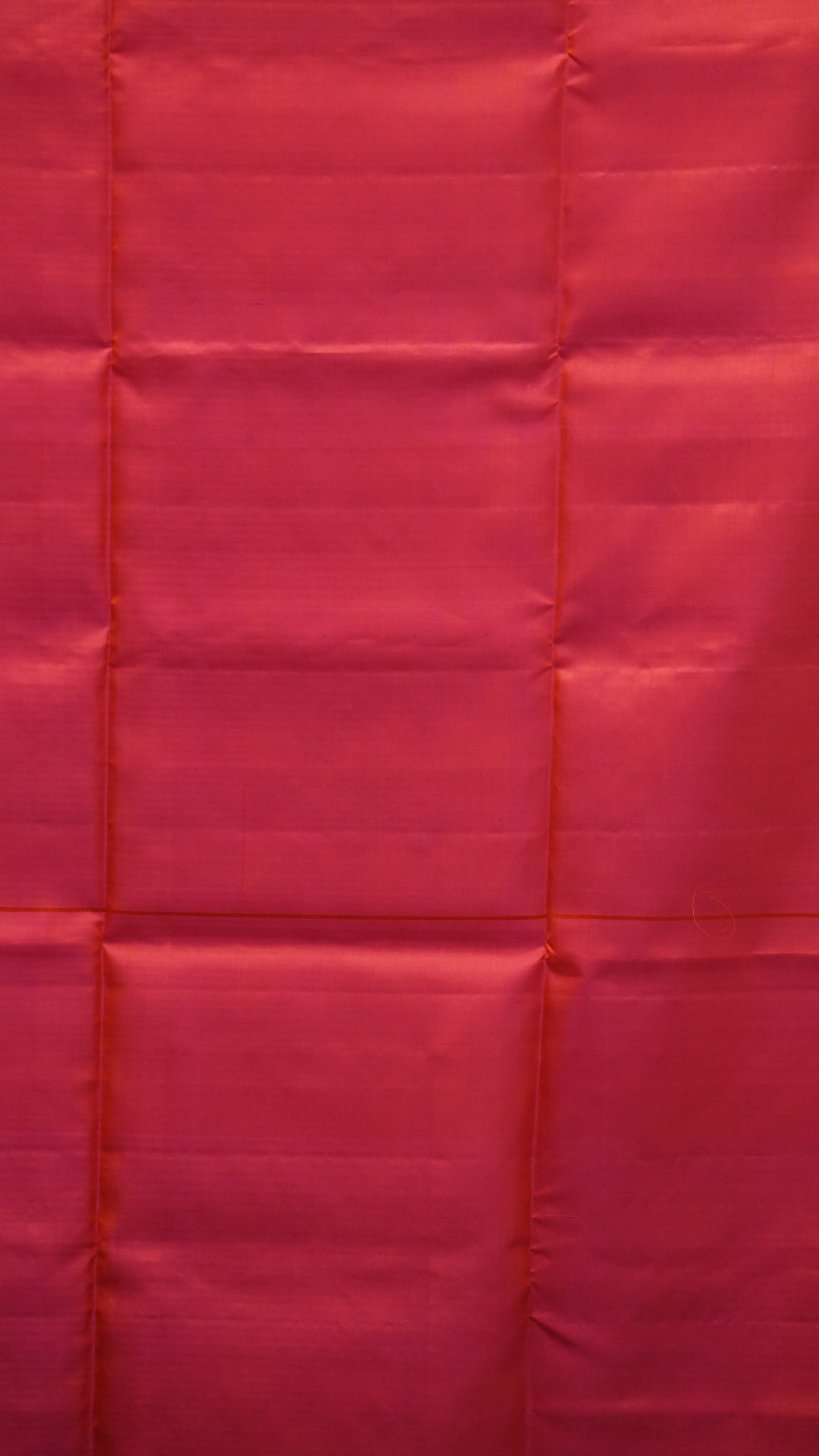 Pure Soft Silk Saree Kolam Design - Dark Pink