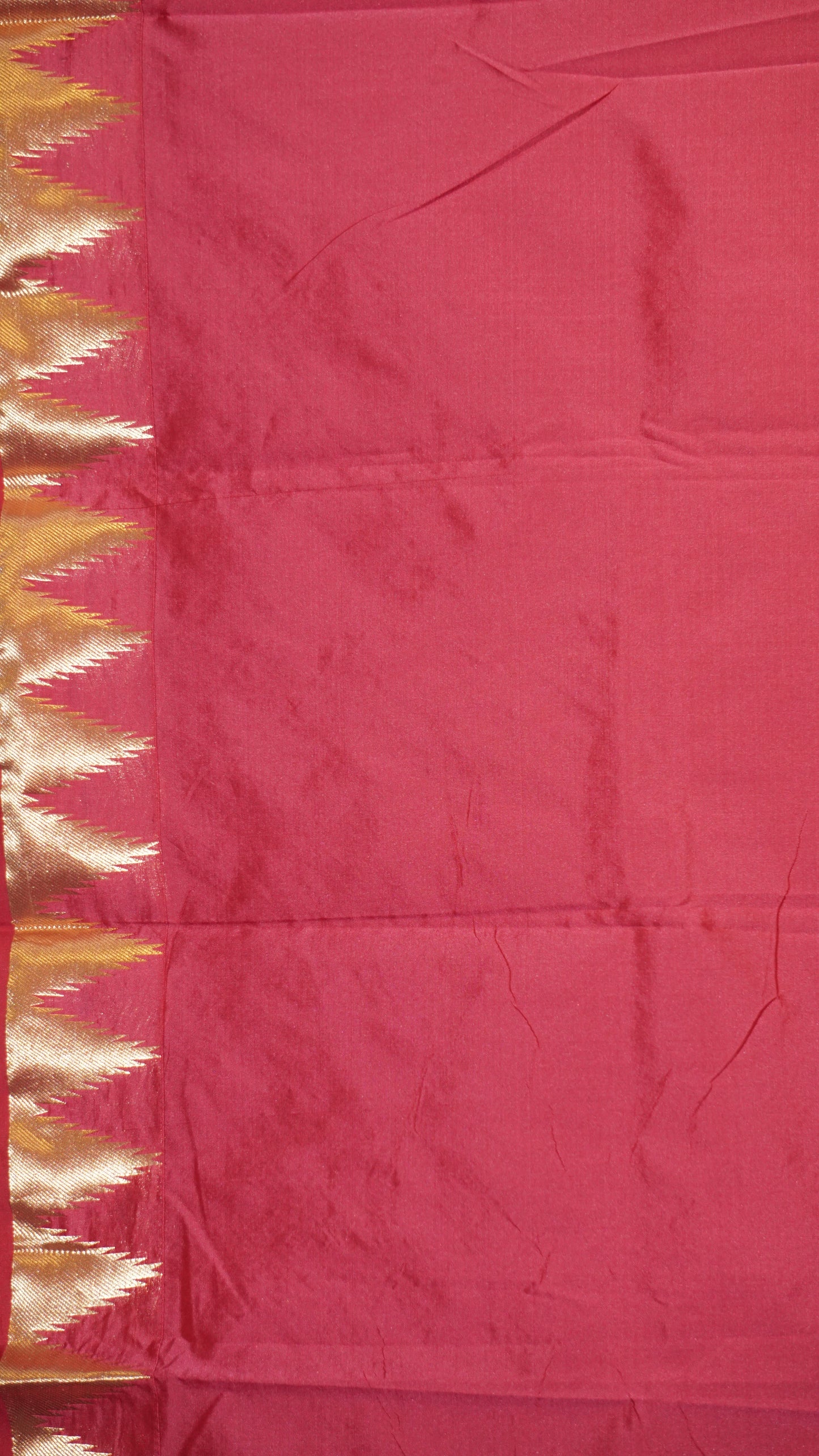 Semi Kanjeevaram Saree Maroon
