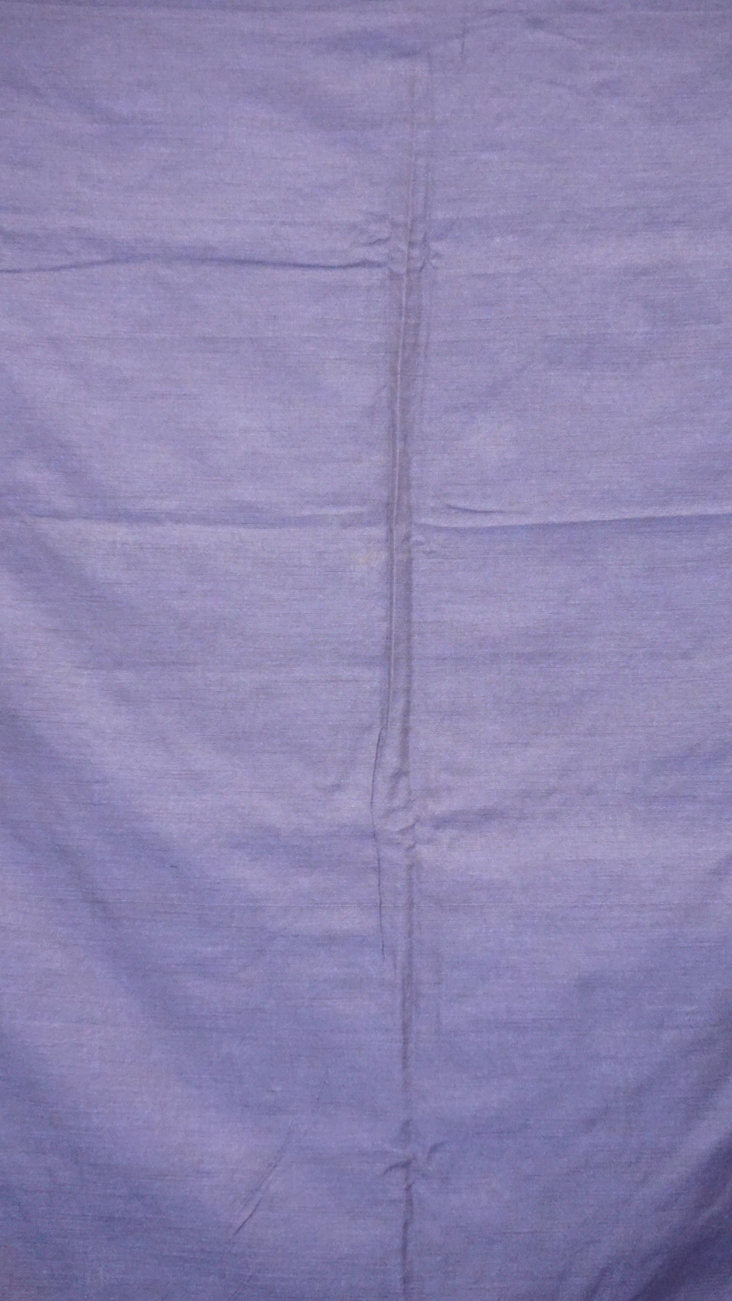 Handloom Cotton Saree - Ink Blue With White Flower