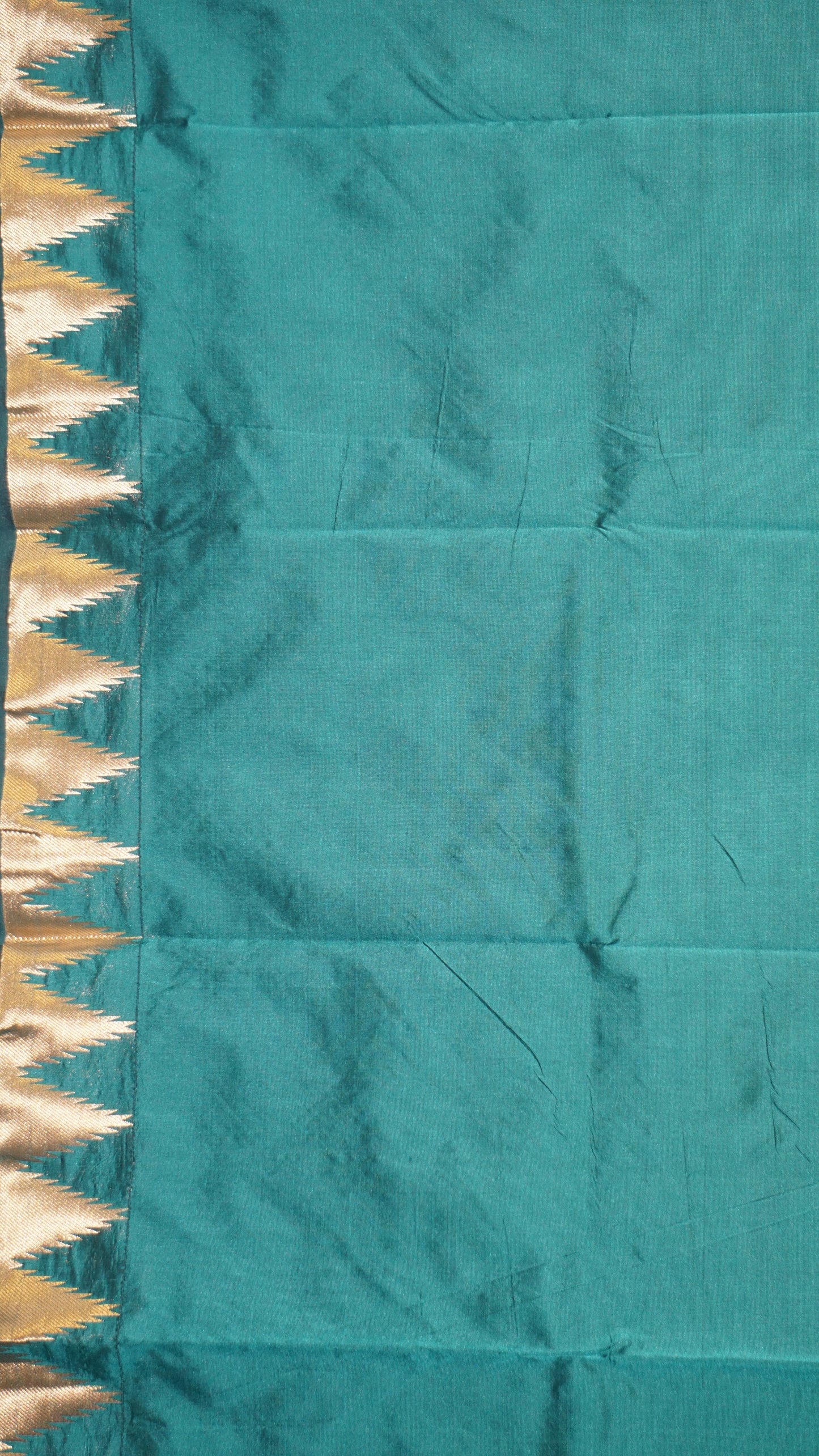Semi Kanjeevaram Saree Green