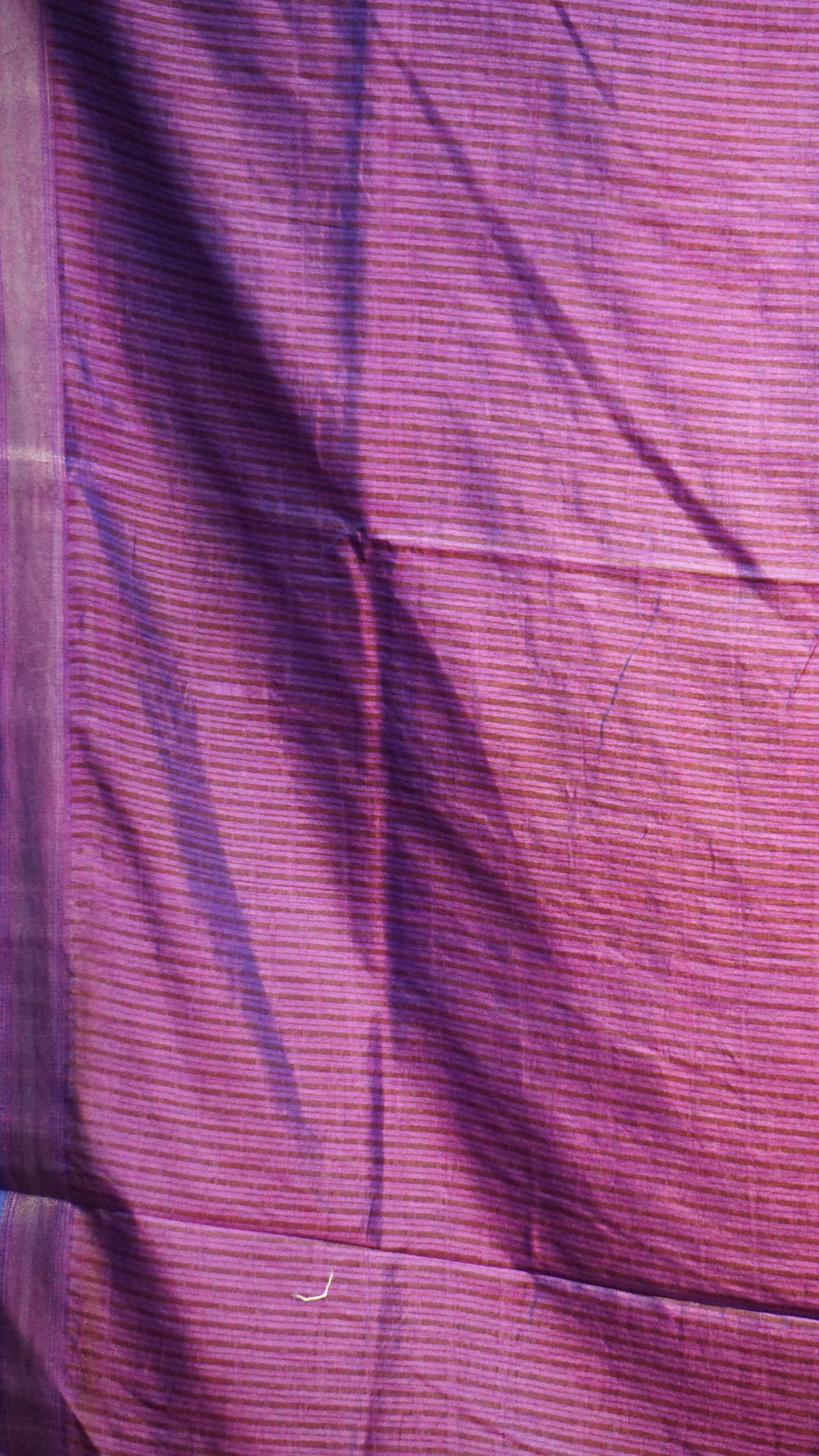 Semi Pattola Saree Dotted - Blue