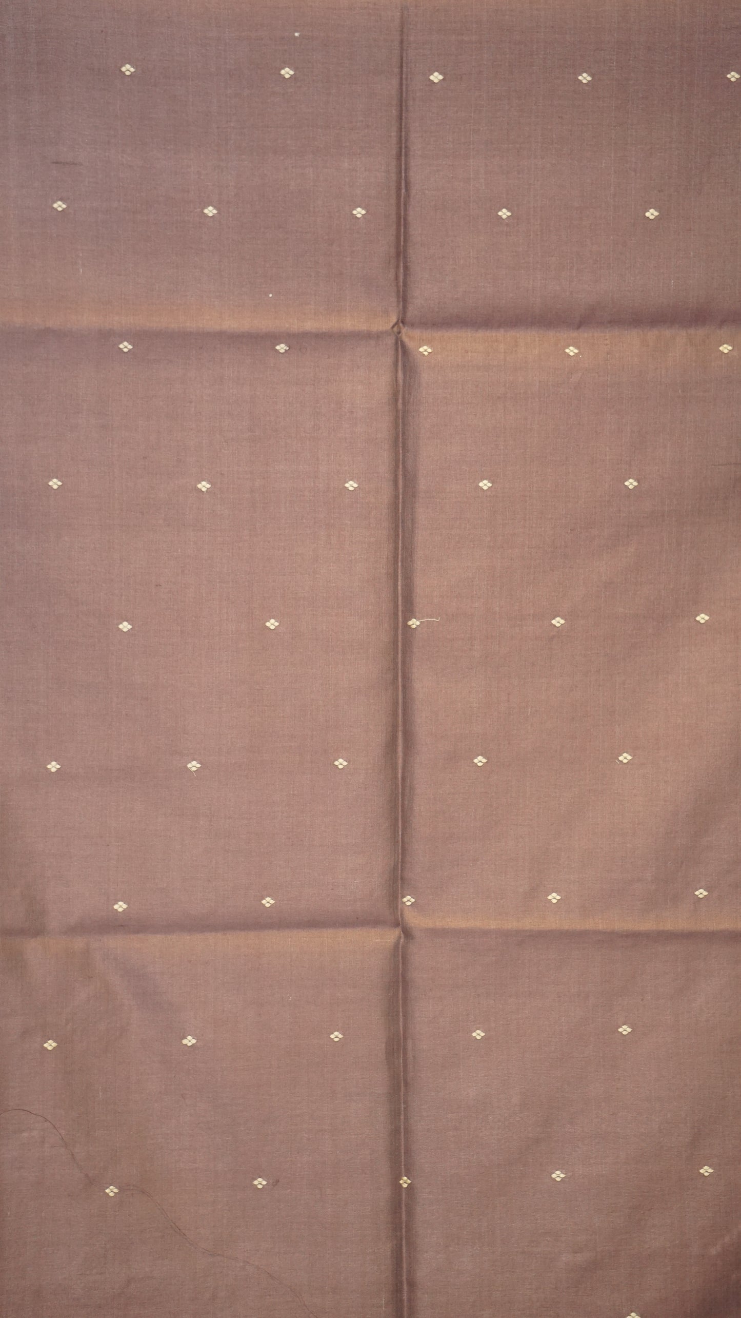 Pure Tussar Saree - Mustard Yellow & Brown