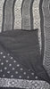 Mul Mul Cotton Saree Black Floral thumbnail