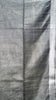 Linen Cotton Batik Print Black With Zari Border thumbnail