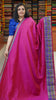 Semi Pattola Saree Plain Pink to Violet thumbnail