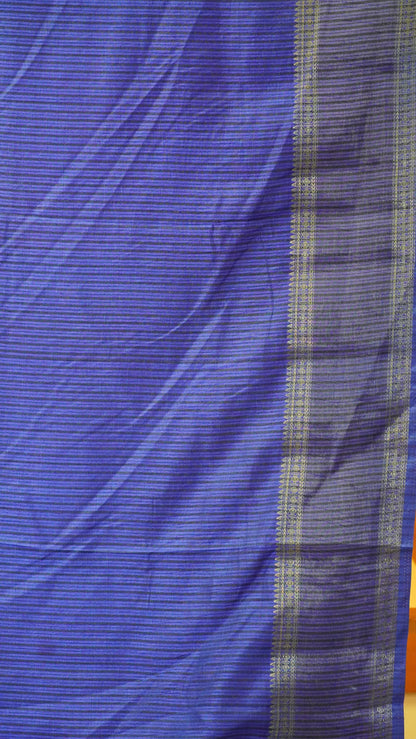 Semi Pattola Saree Plain Pink to Violet