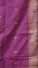 Maheswari Cotton Saree Butterfly Print- Golden Yellow thumbnail