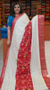 Art Mysore Silk Saree White To Pink thumbnail