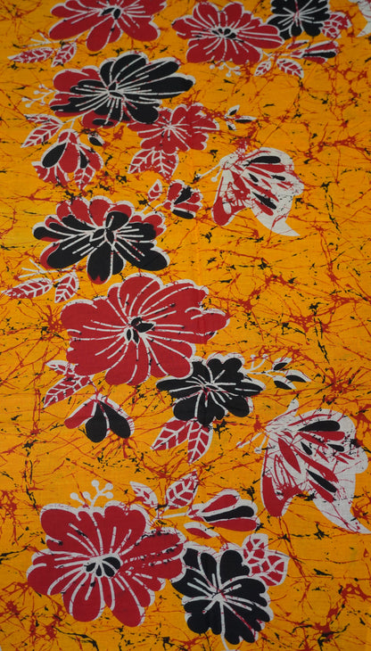 Mul Mul Cotton Saree Orange to Red