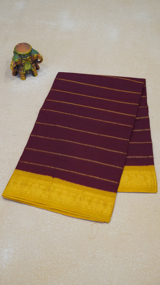 Sungudi Cotton Saree Checks Veldhari-Araku