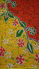 Mul Mul Cotton Saree Red to Yellow thumbnail