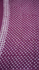 Mul Mul Cotton Saree Pink Small Dots thumbnail