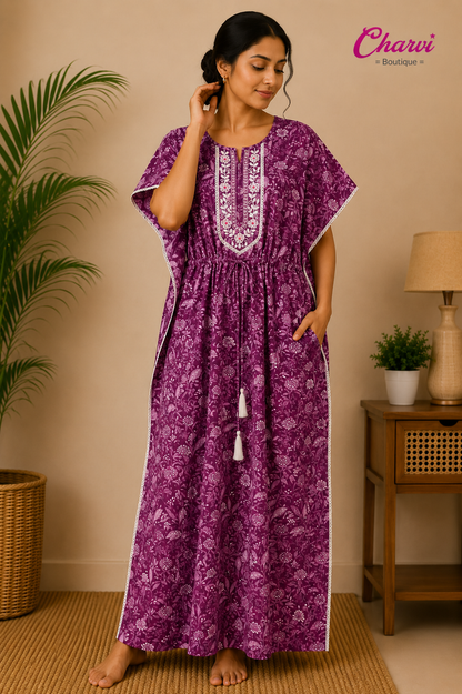 Kaftan Nighty