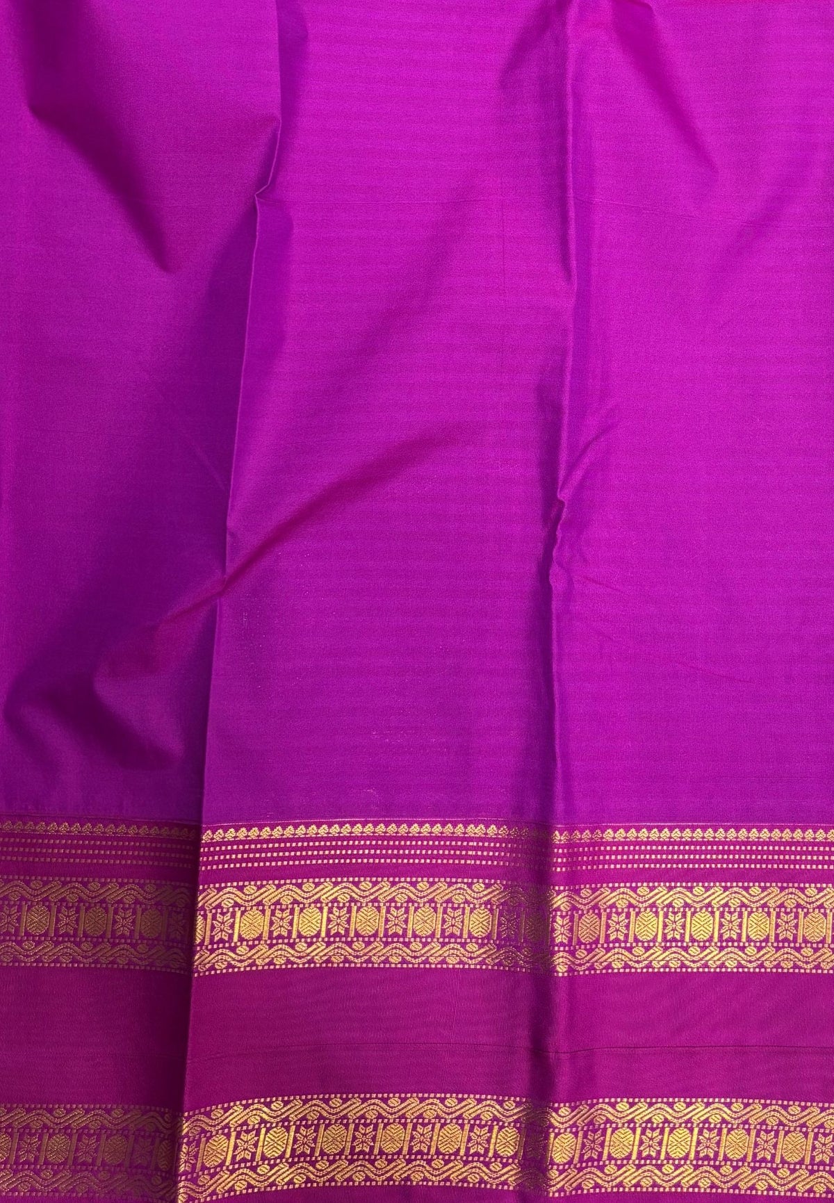Budget Kanchipuram Saree-Light Pink with Contrast Border