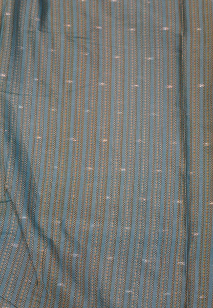 Semi Tussar Saree-Yellow with Mini Zari Dots