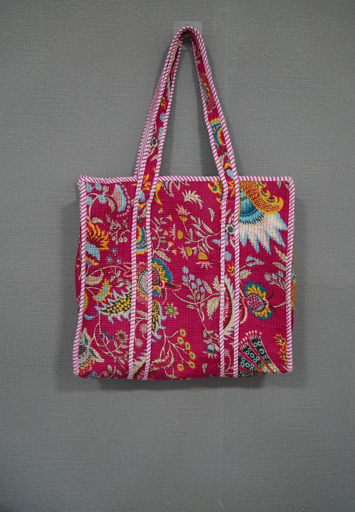 Tote Bag-Rani Pink
