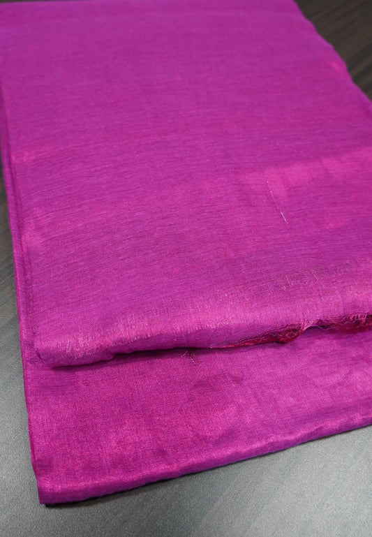 Tissue Silk Saree- Magenta