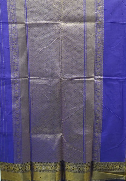 Chettinad Cotton Saree-Violet