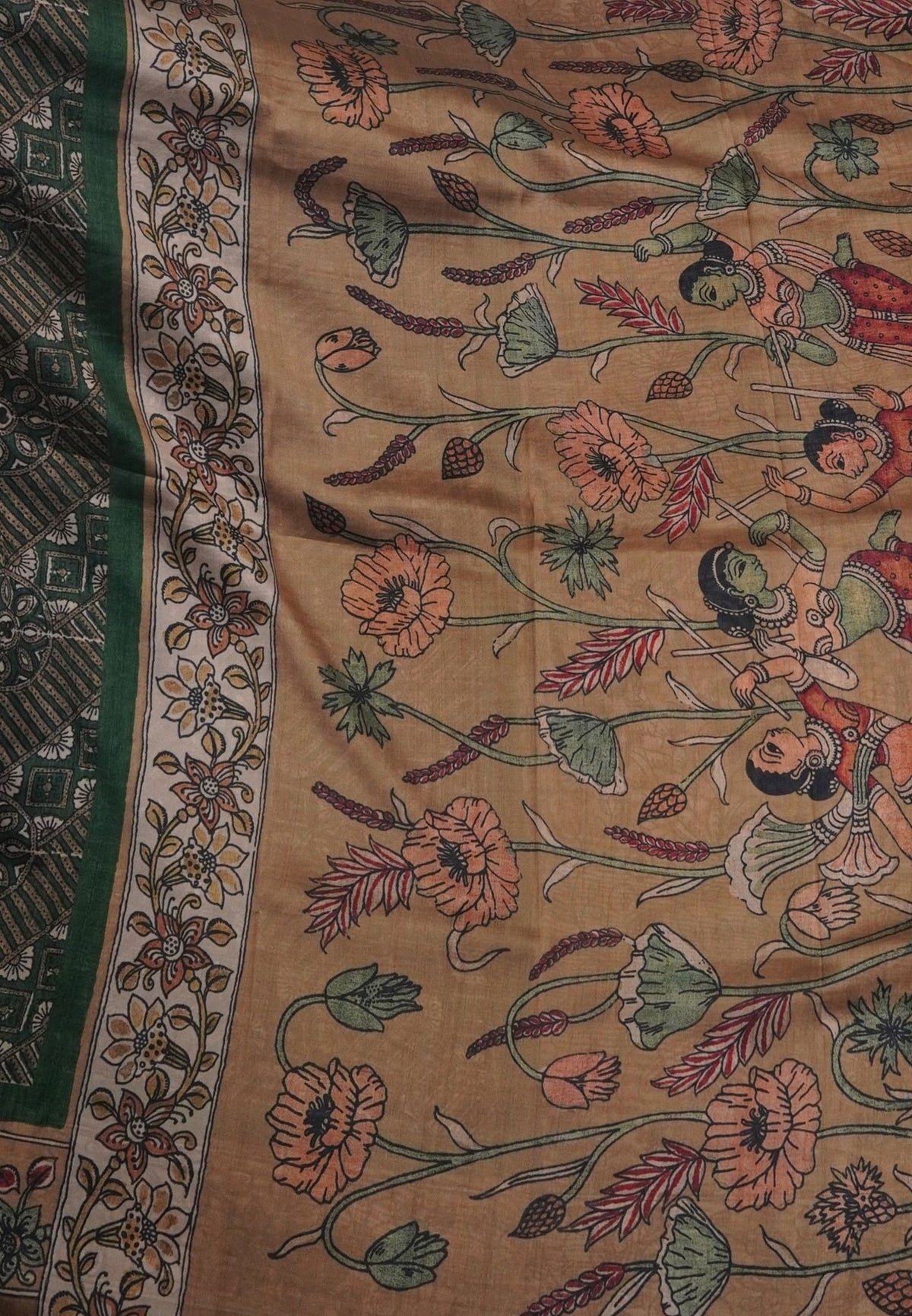 Premium Silk Saree-Green