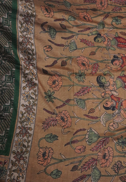 Premium Silk Saree-Green