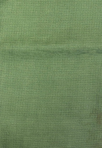 Kota Saree-Green In Floral Jaali Lace Border