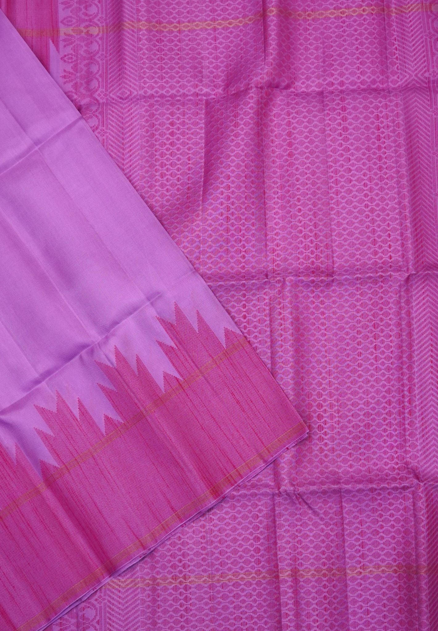 Pure Kanchipuram Silk Saree - Lavender