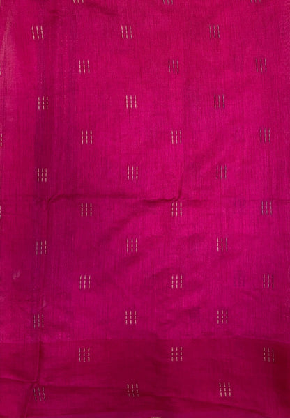Chanderi Saree-Off White with Zari Lines