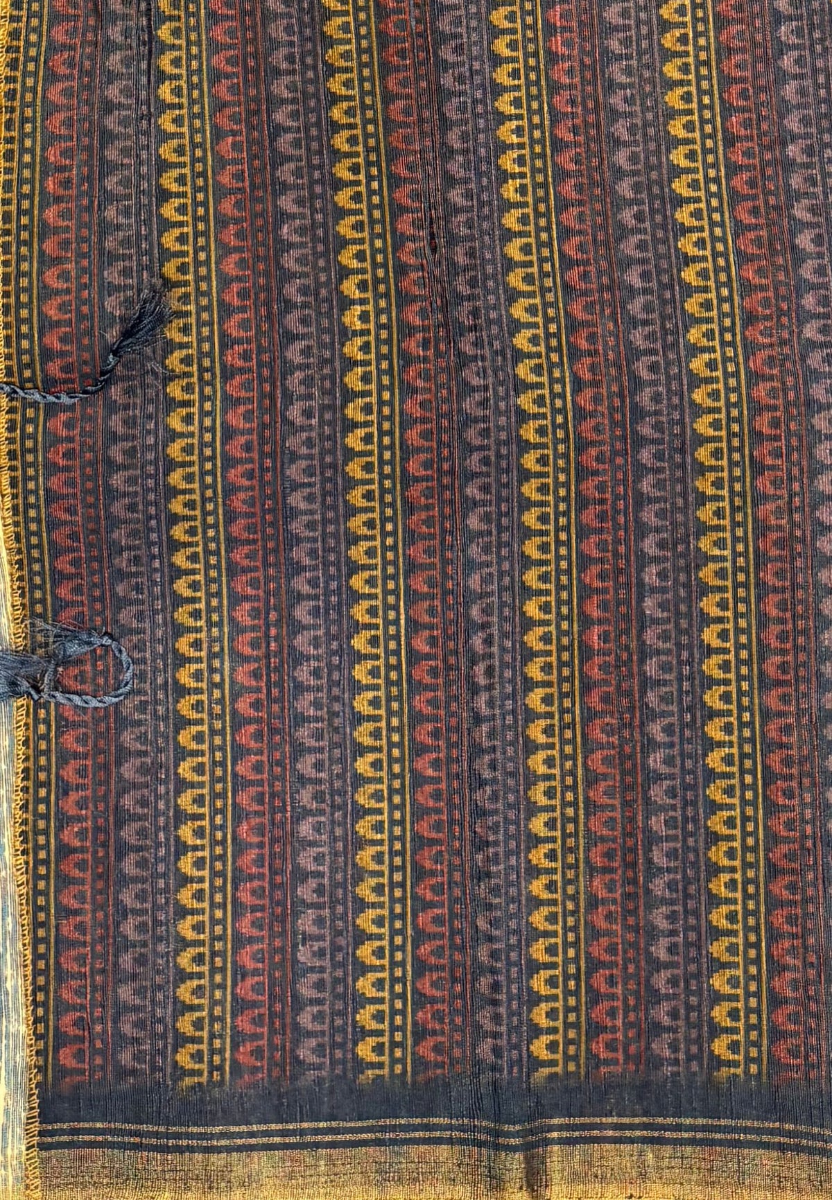 Matka Tussar saree -Blue