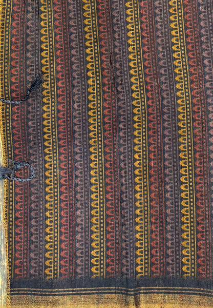Matka Tussar saree -Blue