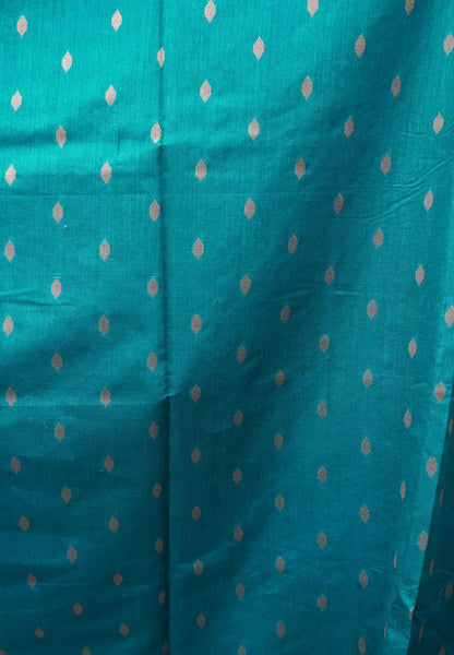 Semi  Tussar Saree - Wine