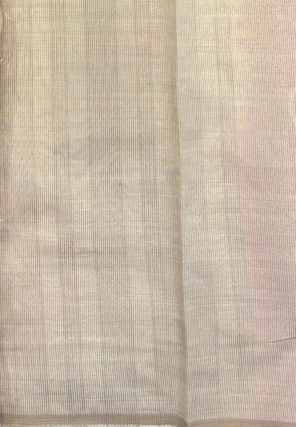 Soft Tussar saree-Maroon With Round Motif