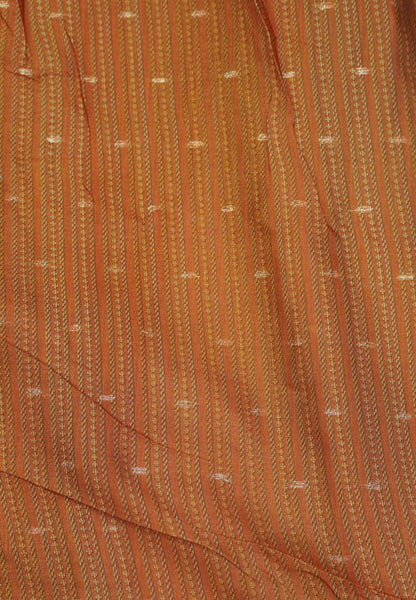 Semi Tussar Saree-Grey with Mini Zari Dots