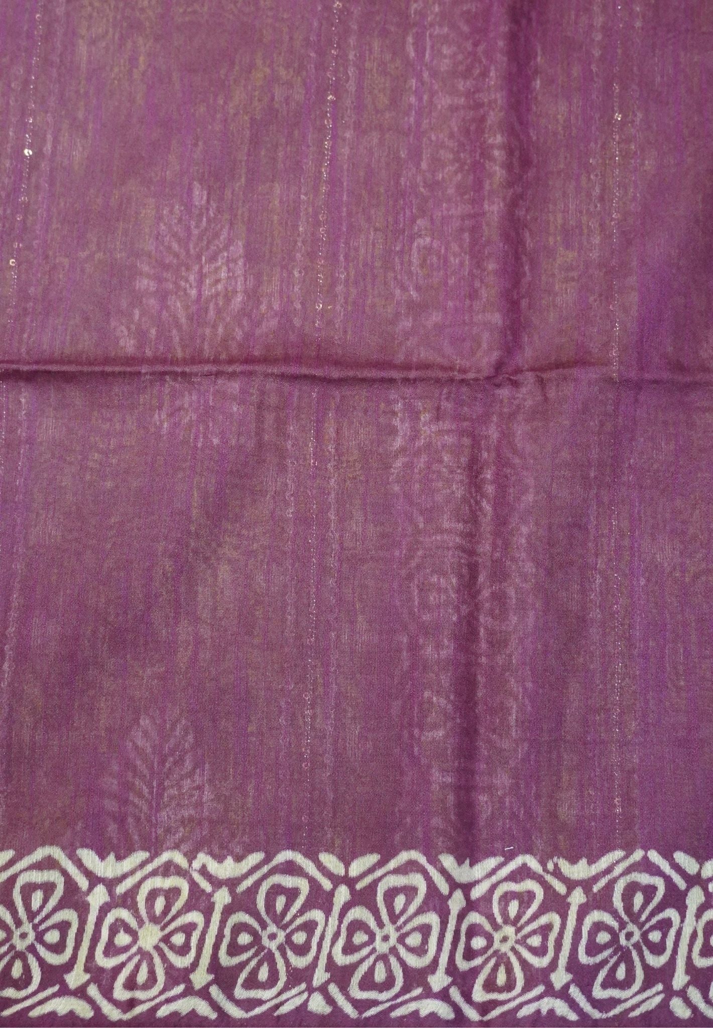 Bhagalpur Cotton Saree-Olive Green