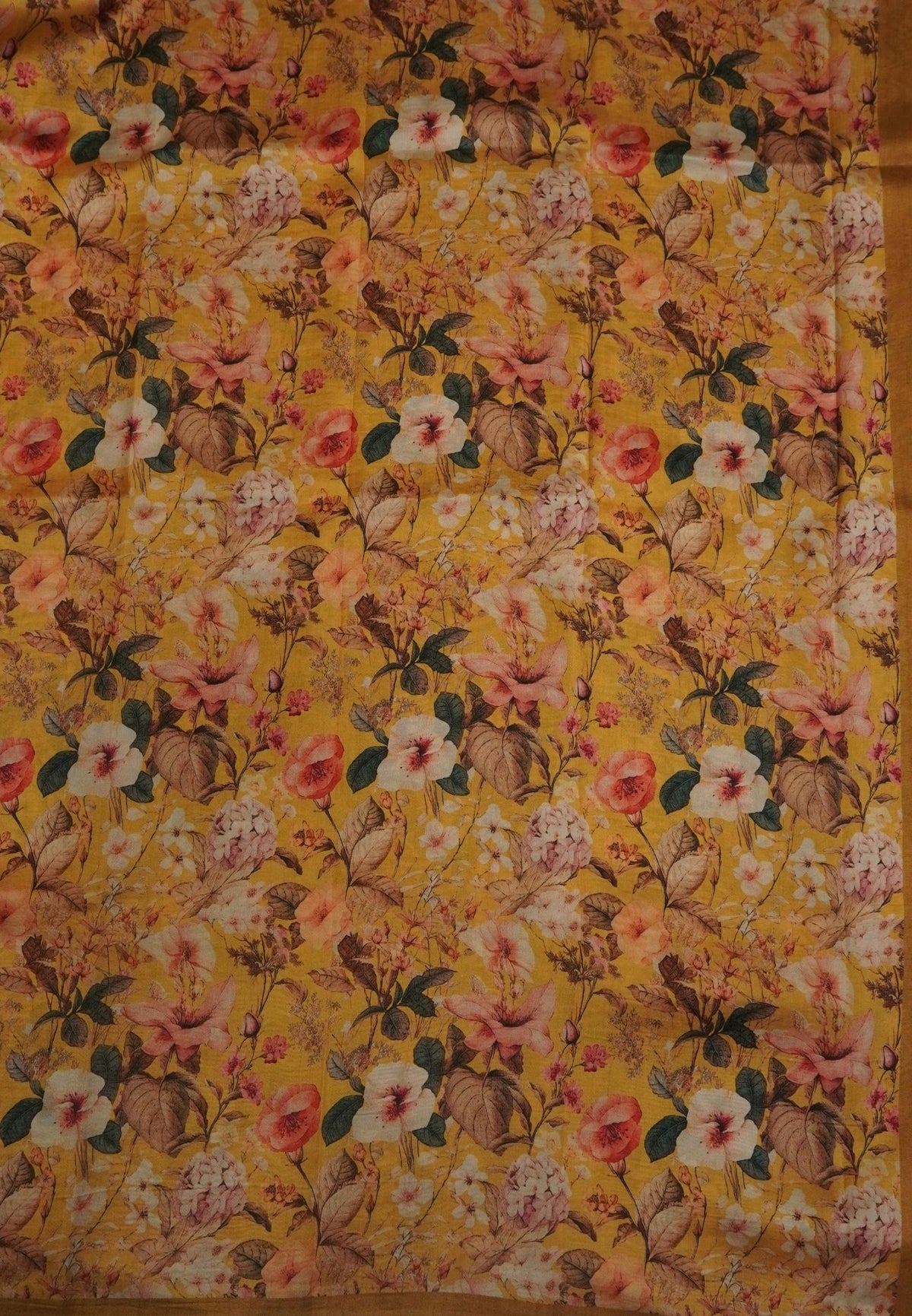 Premium Silk Saree-Mustard