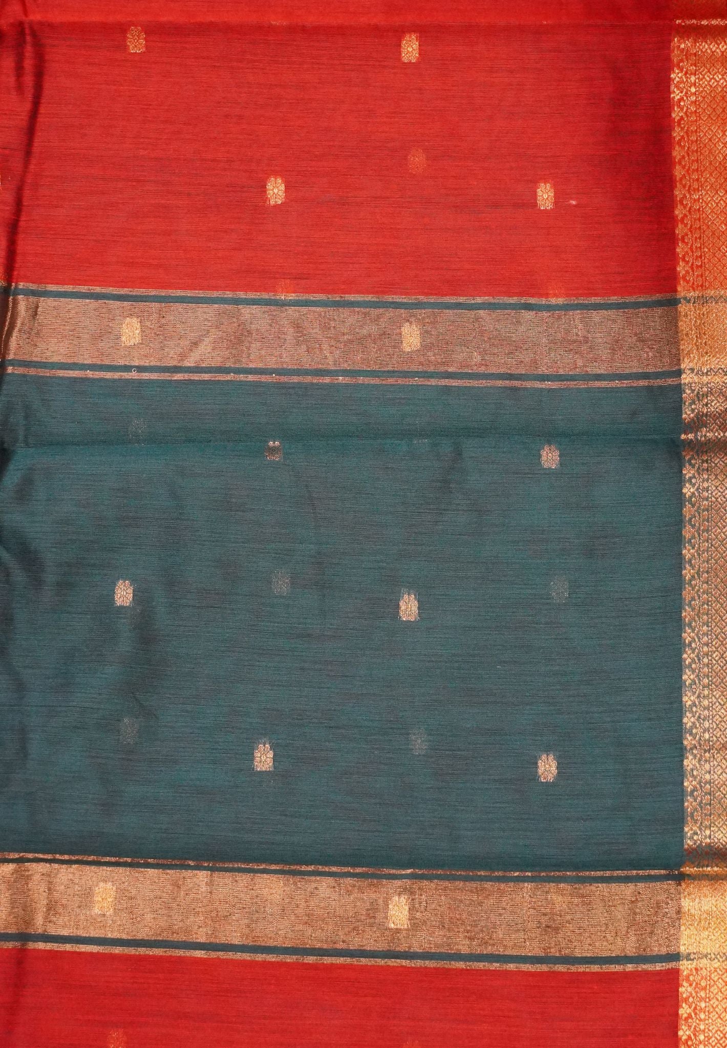 Maheswari Saree - Muted Maroon