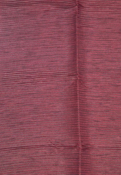 Mulberry Silk Saree- Mini Tower Border Maroon