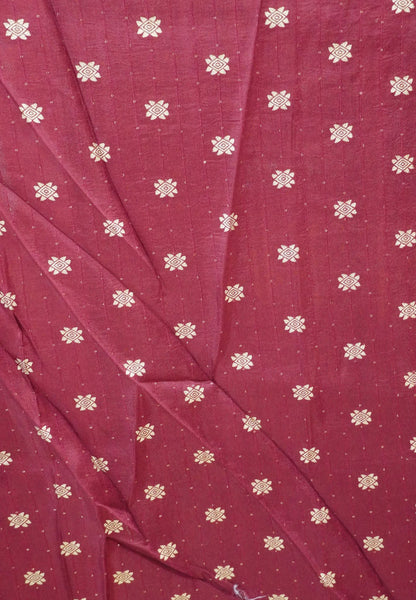 Viscose Saree-Magenta in Vairoosi Pattern