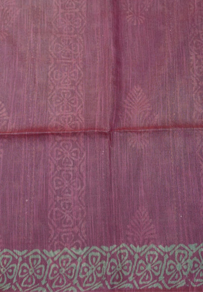 Bhagalpur Cotton Saree-Grey