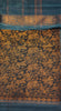 Vazhai Naaru Pattu Saree Vanasigaram Grey to Blue thumbnail