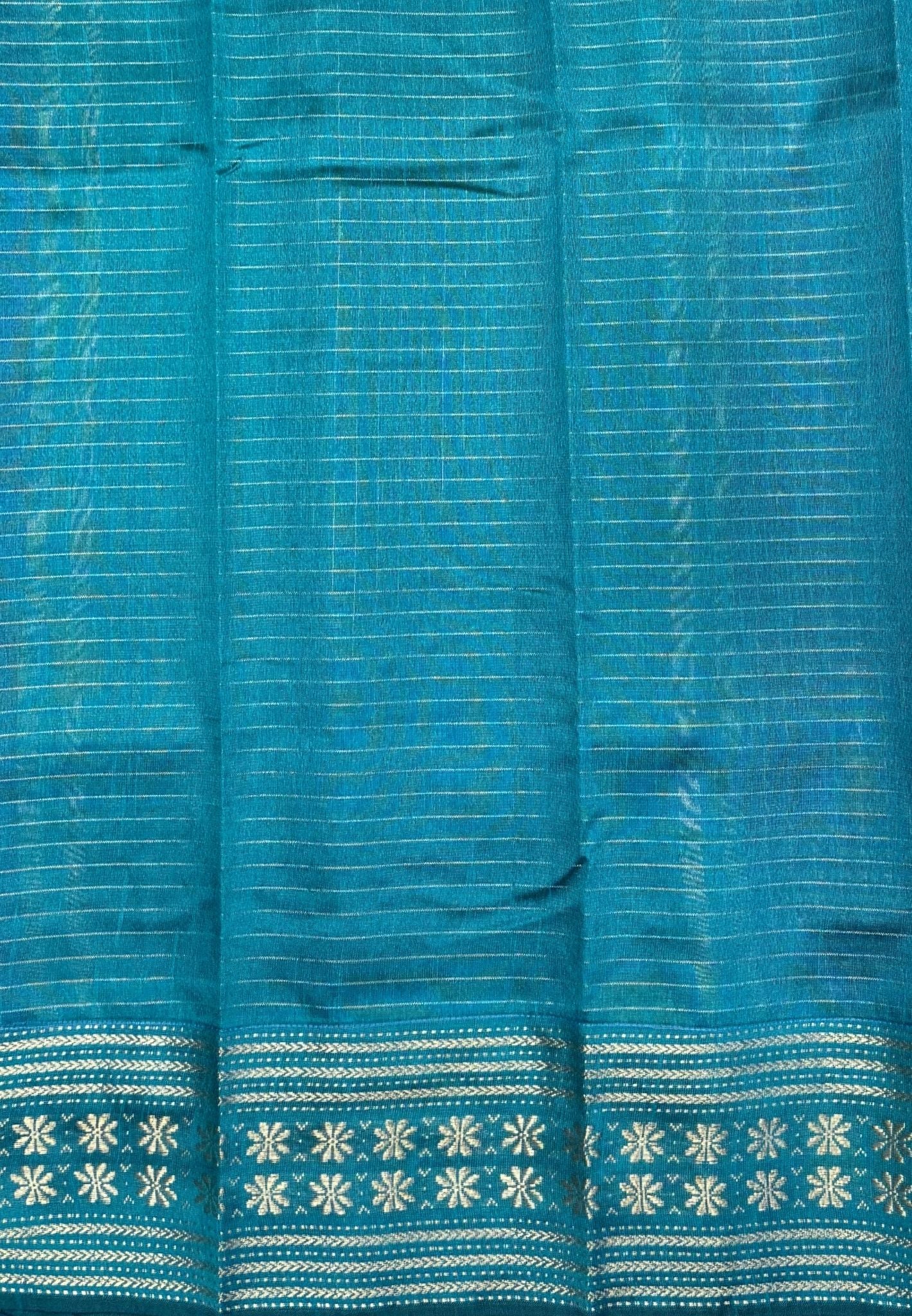 Raw Silk Saree-Violet in 1000 Butta with Contrast Zari Border
