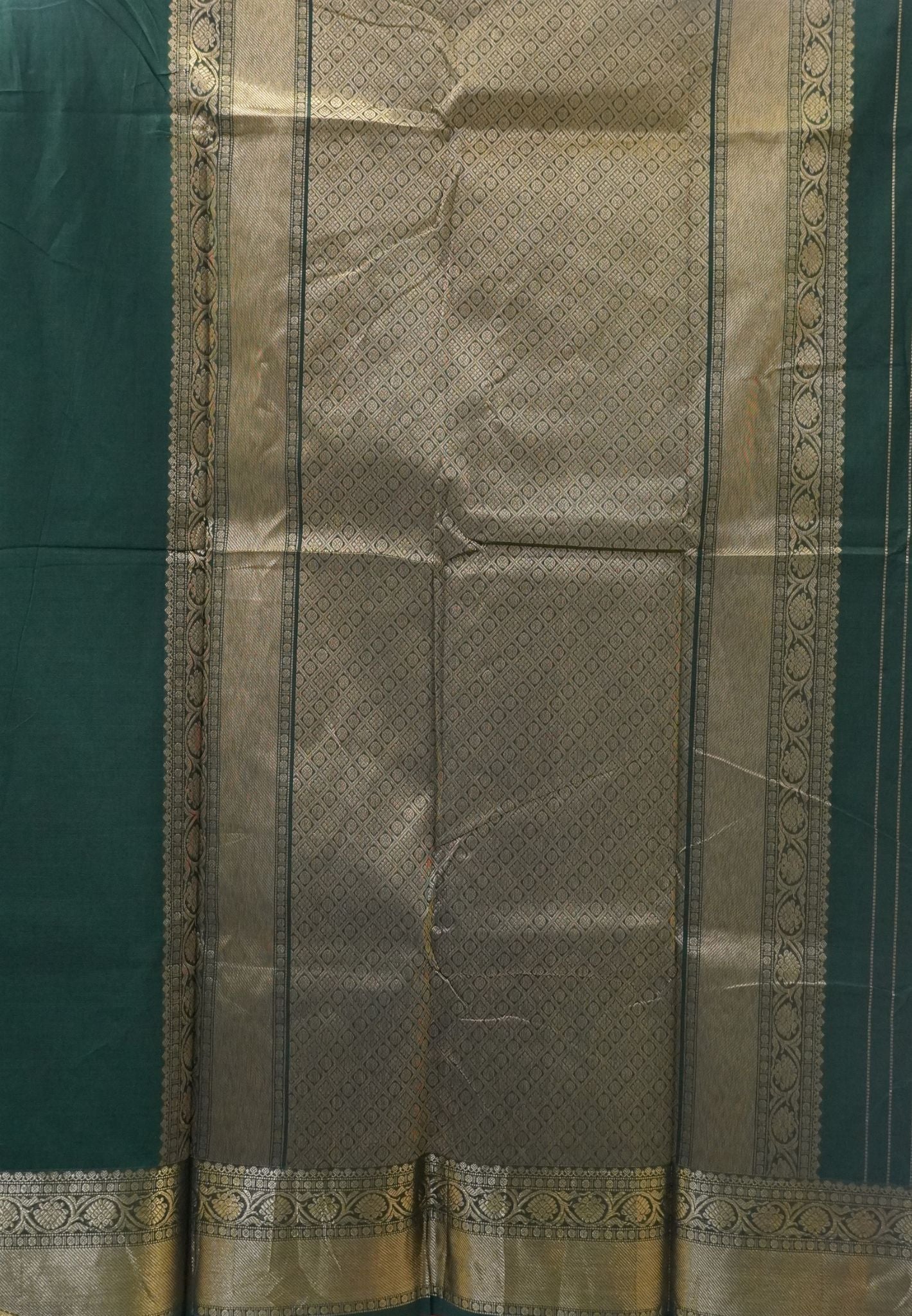 Chettinad Cotton Saree-Sage Green