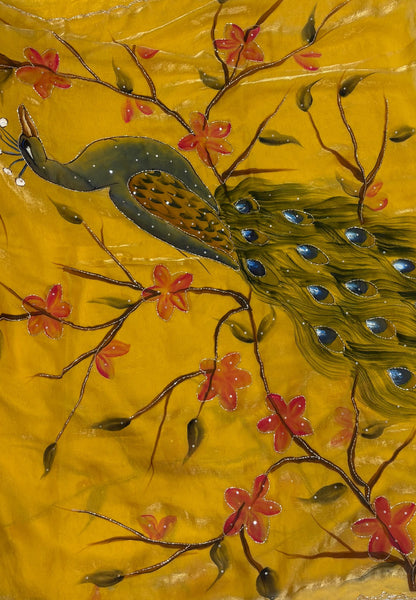 Designer Saree-Yellow